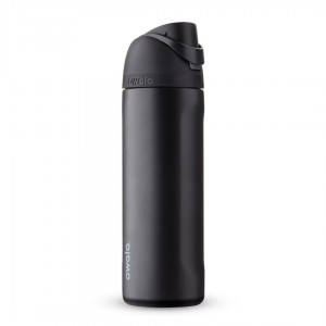 Owala® 24oz FreeSip® Stainless Steel Water Bottle Very, Very Dark | 690758-SRI