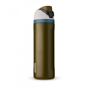 Owala® 24oz FreeSip® Stainless Steel Water Bottle Forresty | 491735-XWG