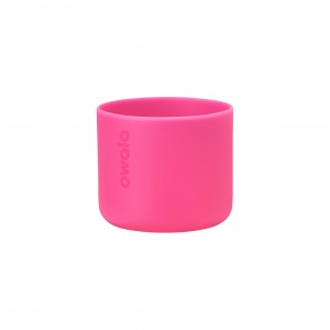 Owala® 24oz Silicone Bottle Boot Bright Pink | 534867-BXC