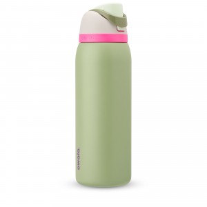 Owala® 40oz FreeSip® Stainless Steel Water Bottle Neo Sage | 654219-YZV