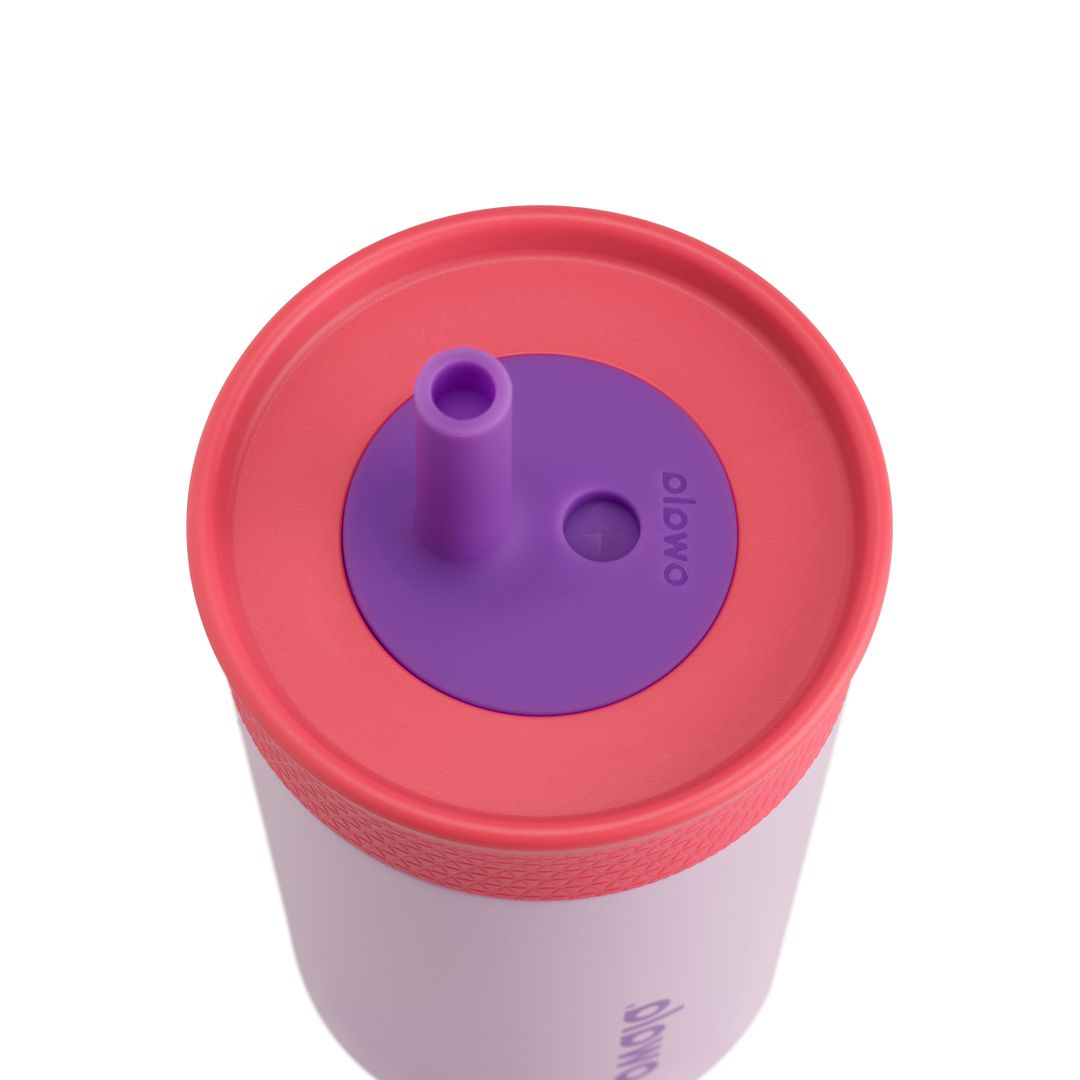 Owala® 12oz Kids' Tumbler Stainless Steel Water Bottle Lilac Rocket | 256730-YQW