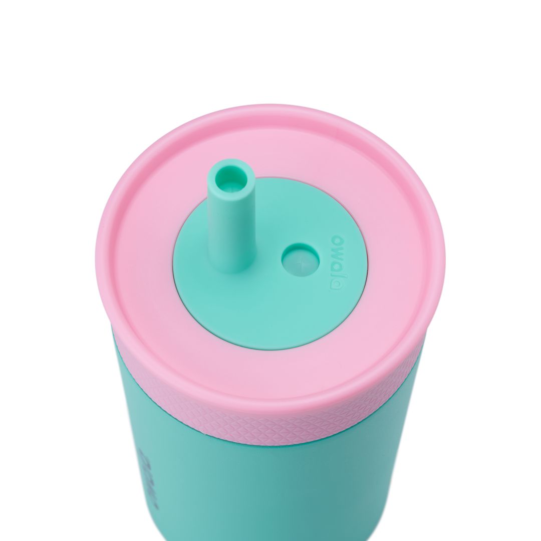 Owala® 12oz Kids' Tumbler Stainless Steel Water Bottle Reel Cool Fish | 769513-ZFP