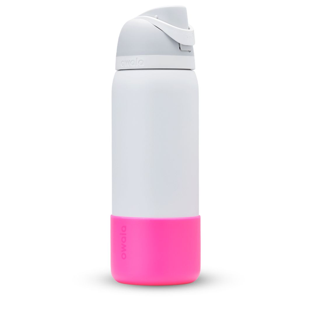 Owala® 32oz Silicone Bottle Boot Bright Pink | 502479-KVC