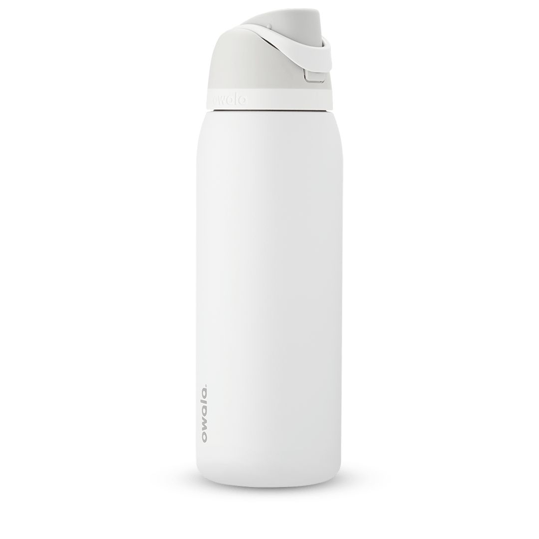 Owala® 40oz FreeSip® Stainless Steel Water Bottle Shy Marshmallow | 831569-QNL